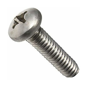 Koneruuvi 4-40X1/2" ruostumaton teräs