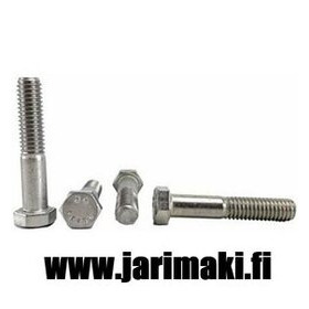 Kuusiopultti 3/8-16X2 UNC sinkitty teräs