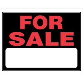 Kyltti For Sale (muovikyltti)  