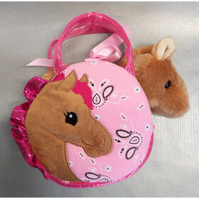 Laukku ja pehmohevonen