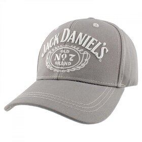 Lippalakki - Jack Daniels, harmaa