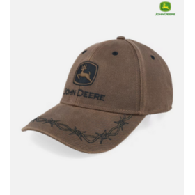 Lippalakki - John Deere ruskea