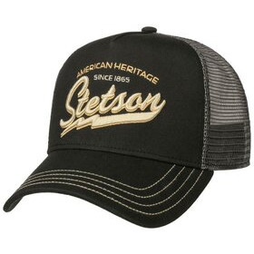 Lippalakki Stetson Trucker Cap American Heritage Classic Black