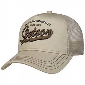 Lippalakki Stetson Trucker Cap American Heritage Classic Beige