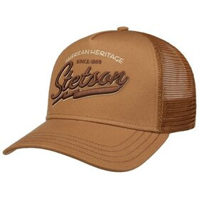  Lippalakki Stetson Trucker Cap American Heritage Classic Brown