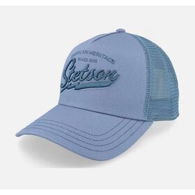 Lippalakki Stetson Trucker Cap American Heritage Classic Dusty Blue
