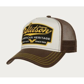Lippalakki Stetson Trucker Cap American Heritage Dark Brown