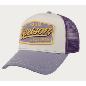 Lippalakki Stetson Trucker Cap Vintage Vaalean Lila