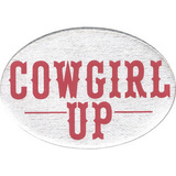 Hitch Cover Cowgirl Up