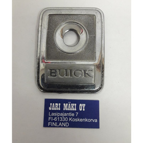 Merkki metallia "Buick" takaluukun lukon Buick Rivera 1986-1988