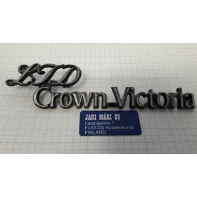 Merkki metalli 5-3/4" Ford LTD Crown Victoria 1982-1987