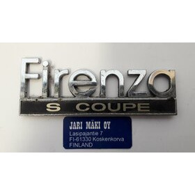 Merkki metallia 3-3/4" Oldsmobile Firenza 1982-1988