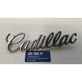 Merkki metallia Cadillac 5" 