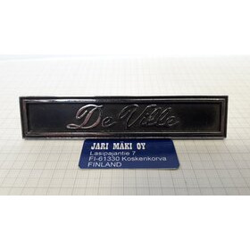 Merkki metallia kojetauluun Cadillac 1966