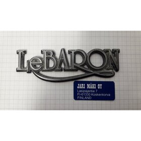 Merkki muovia 4-3/8" Chrysler Lebaron