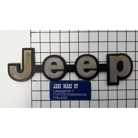 Merkki muovia 5-1/8" Jeep Cherokee 1991-1996 hopea