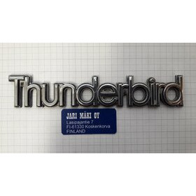 Merkki muovia 5-7/16" Ford Thunderbird