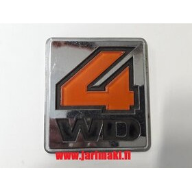 Merkki muovia 74mmX81mm