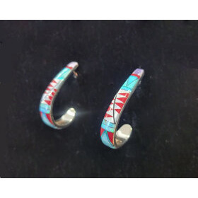 Multicolor Stone&Shell -korvakorut