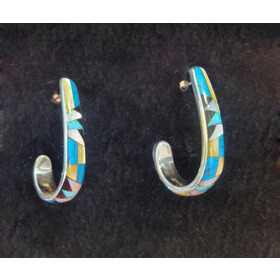 Multicolor Stone&Shell -korvakorut