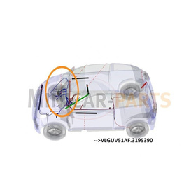 Moottorin johtosarja Aixam City / Coupe / Crossline 2016-2019