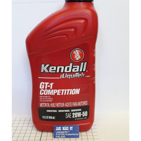 Moottoriöljy Kendall GT-1 Competition 20W50 1 quart