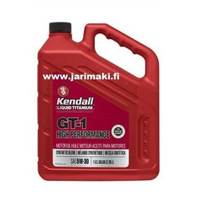 Moottoriöljy Kendall GT-1 High Performance 5W30  gallona