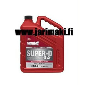 Moottoriöljy Kendall Super-D  XA 15W-40 Gallona 3.785 litraa 