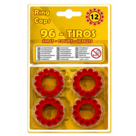 Nallipyssyn panos - 12 Shot Ring Cap 