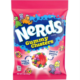 Nerds Gummy Clusters Rainbow karkkipussi