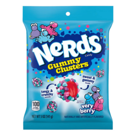 Nerds Gummy Clusters Very Berry karkkipussi