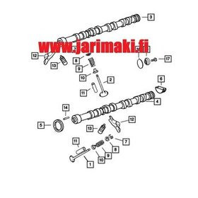 Nokka-akselin tulppa Mopar 2.4 L4 2001-2010