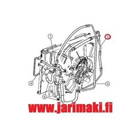 Ohjaustehostimen paineputki Jeep Grand Cherokee 2.7CRD 2002-2004