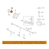 Ohjausvaihteen säätökansi GM 1997-2000