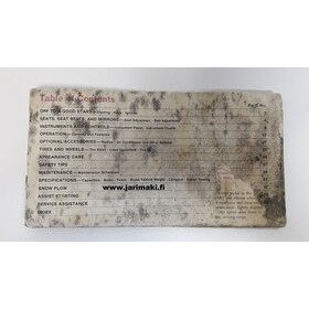 Omistajan käsikirja käytetty Englanniksi Dodge Truck 100-400 1977