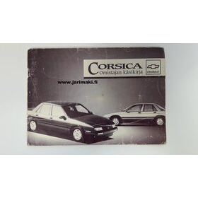 Omistajan käsikirja käytetty Suomeksi Chevrolet Corsica