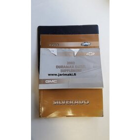 Omistajan käsikirja käytetty Englanniksi Chevrolet Silverado 2002