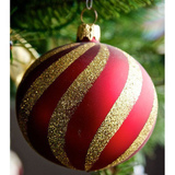 Joulukuusen jättipallo 15 cm