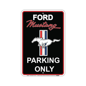Peltikyltti - Mustang Parking Only
