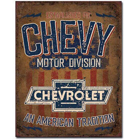 Peltikyltti Chevrolet