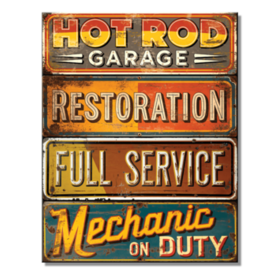 Peltikyltti - Hot Rod Garage