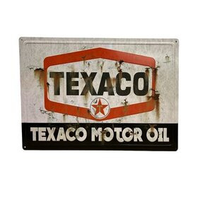 Peltikyltti Texaco Motor Oil