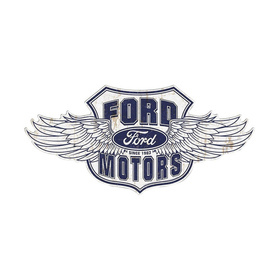 Peltikyltti iso - Ford Winged logo