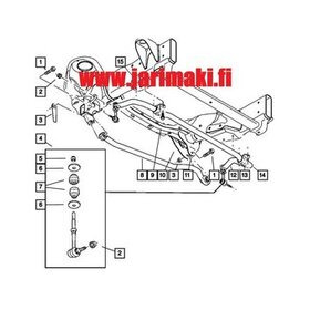 Poikittaistukitanko etu MOOG Dodge Ram 2004-2007