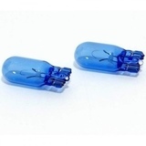 Polttimo sininen lasikanta 12V 5W pari