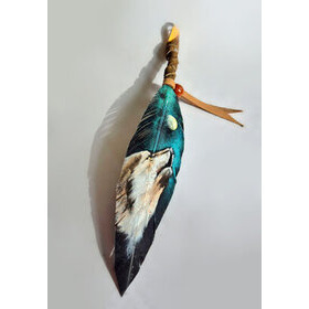Prayer feather - rukoussulka, pieni (erilaisia)