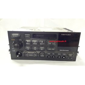 Radio/kasetti soitin käytetty GM Trukit 1995-1999