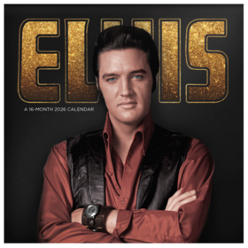 Seinäkalenteri 2026 Elvis Presley