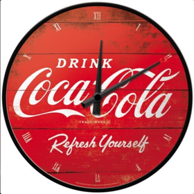 Seinäkello - Coca Cola