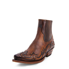Sendra -bootsit Britnes Fl. Marron (matala) ruskea kuvioitu